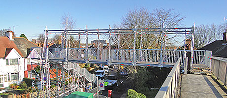 THE Allround system from Layher Ltd was installed by Pro Access Scaffolding alongside the A406, the North Circular Road around London, and helped minimise road closures.