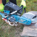 The cutting edge – Stanton Bonna Stanton Bonna, a manufacturer of concrete and GRP products for the construction industry, has four petrol disc cutters running on every shift at its production facility in Derbyshire to cut the giant products to exact lengths.