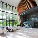 Everything in harmony – Kawneer plays its part at music college he architectural aluminium systems from Kawneer are playing a major part at the Royal Welsh College of Music and Drama in Cardiff.