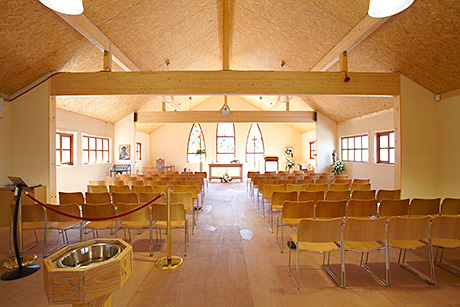 Shelter for flock - TEK pop-up cathedral