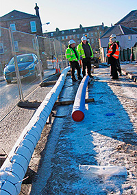 Spacetherm blanket for bridge in Blairgowrie