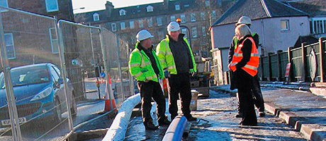 Spacetherm blanket for bridge in Blairgowrie