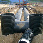 Quick and light drainage solution keeps work flowing Quick and light drainage solution keeps work flowing