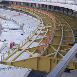 Ayrshire firm transforming Olympic arena The mid-tier at the Olympic Stadium