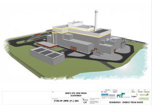 Birds-eye view from Southwest of FCC's proposal