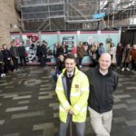 Creative project shines a light on Edinburgh construction site