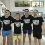 Graduates dive in at the deep end for charity