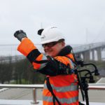 Aye, robot: workers trial innovative exosuit on Forth Bridges Amey-forth-road-bridge