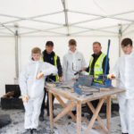 Scots youngsters get lessons in traditional building skills