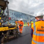 Plastic fantastic: waste used to create temporary car park