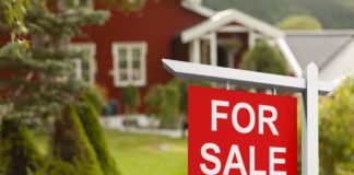 For sale house sign