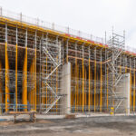 Temporary works help to energise landmark project