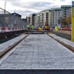 First tracks laid in £207m tram project