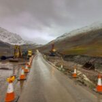 Work underway at Old Military Road