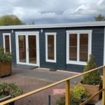 Covid-safe cabins installed at Renfrewshire care homes
