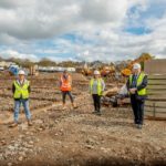 Build of new homes at site of former Livingston depot underway