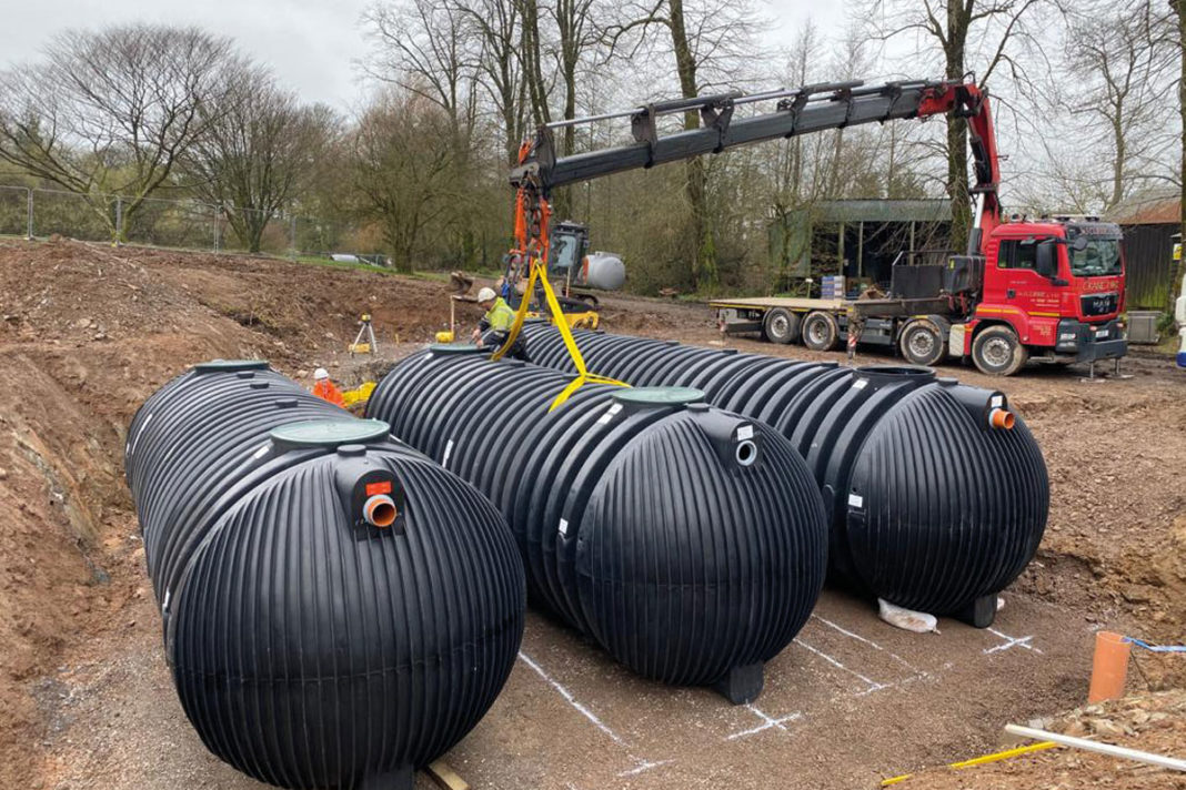 Graf UK sewage tanks