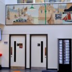Artwork painted by Shetland pupils in the 60s displayed at new £56m school