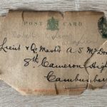 Letters to WW1 soldiers discovered during Stirling Station works