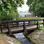 Footbridges constructed from recycled plastic bottles built in Forres