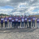 Business services team slides into action to support Scottish charity