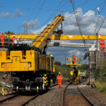 UK’s largest rail-mounted crane used on £2.9m Neilston project