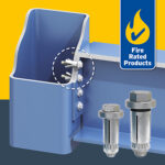 Lindapter Hollo-Bolts now independently fire rated for up to 120 minutes
