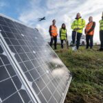 Work underway on build of Scotland’s largest airport-based solar farm