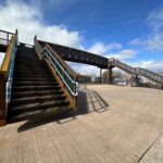 New Dumfries Railway Station bridge built in offsite trial