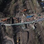 Glasgow bridge successfully demolished as rebuild begins