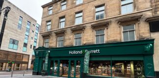 New Holland and Barrett Glasgow store