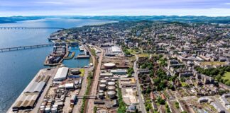 Dundee aerial
