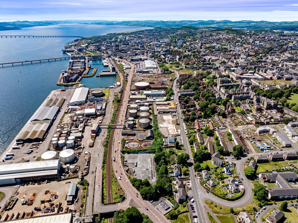Dundee aerial