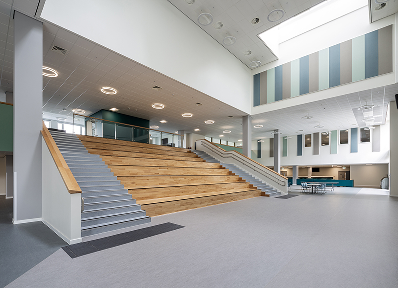 Woodmill and St Columba’s RC High School. Image credit - Keith Hunter Photography