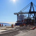 Crane infrastructure upgrade project complete at Greenock Ocean Terminal Greenock Ocean Terminal