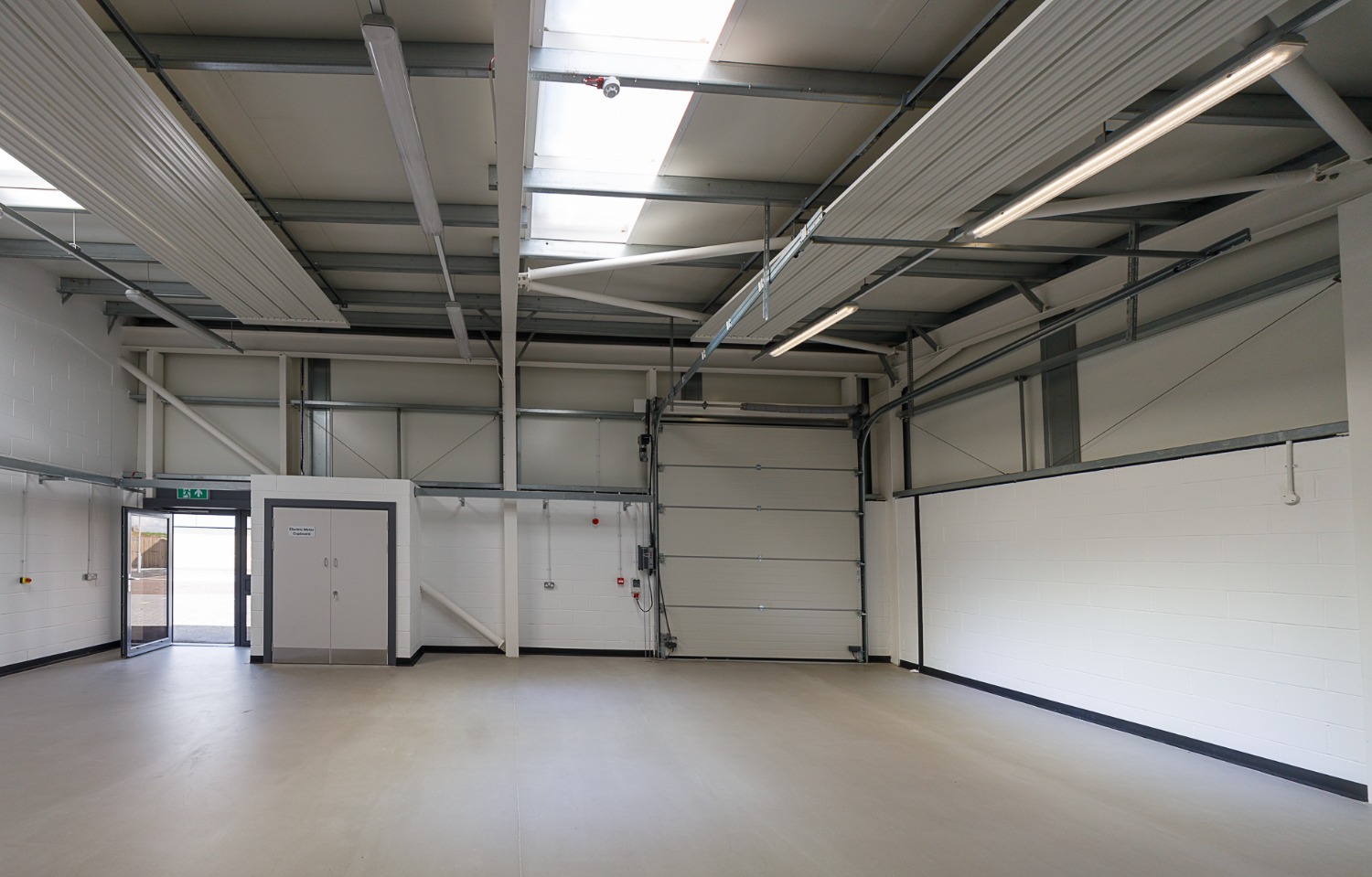 Business park interior