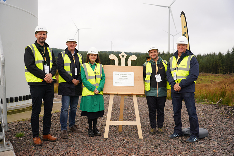 Kype Muir Wind Farm Extension opening
