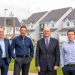 Bancon Group delivers ‘robust’ financial results and reveals optimistic outlook L-R: Andrew Tweedie - chief financial officer, Jamie Tosh – managing director of Bancon Homes and Bancon Construction, Bob McAlpine - chairman and David Crawford – managing director of Deeside Timberframe