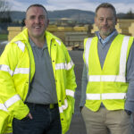 Timber frame specialist appoints new factory operations manager Alan Little and Malcolm Thomson, Kirkwood Timber Frame