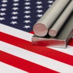 UK ‘rapidly negotiating’ with US as global tariffs placed on steel Steel on American flag