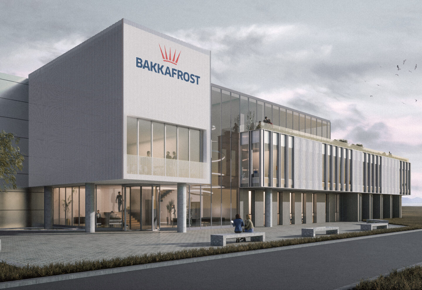 Render of Bakkafrost facility
