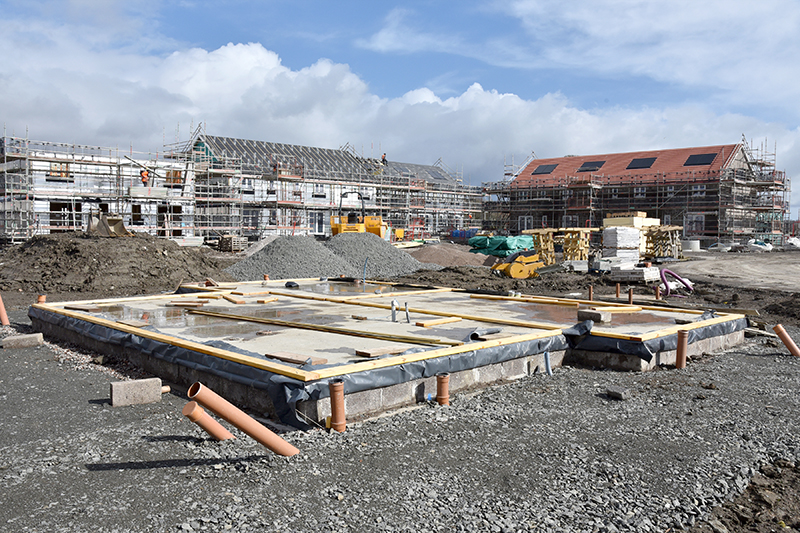 Alloa housebuilding site