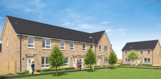 Housing site CGI