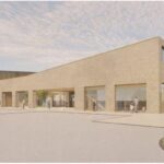 Build of new community hub underway in Coatbridge Artist's impression