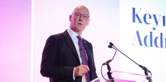 First minister John Swinney