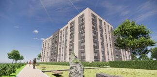 CGI of proposed Causewayhead homes