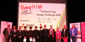 Winners of heat pump schools competition