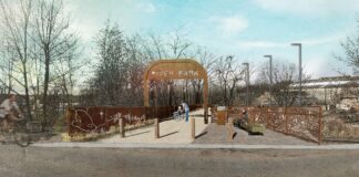 Riverside path
