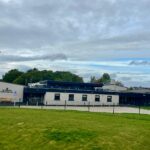 Renovated school building in Wishaw