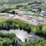 Aerial of site